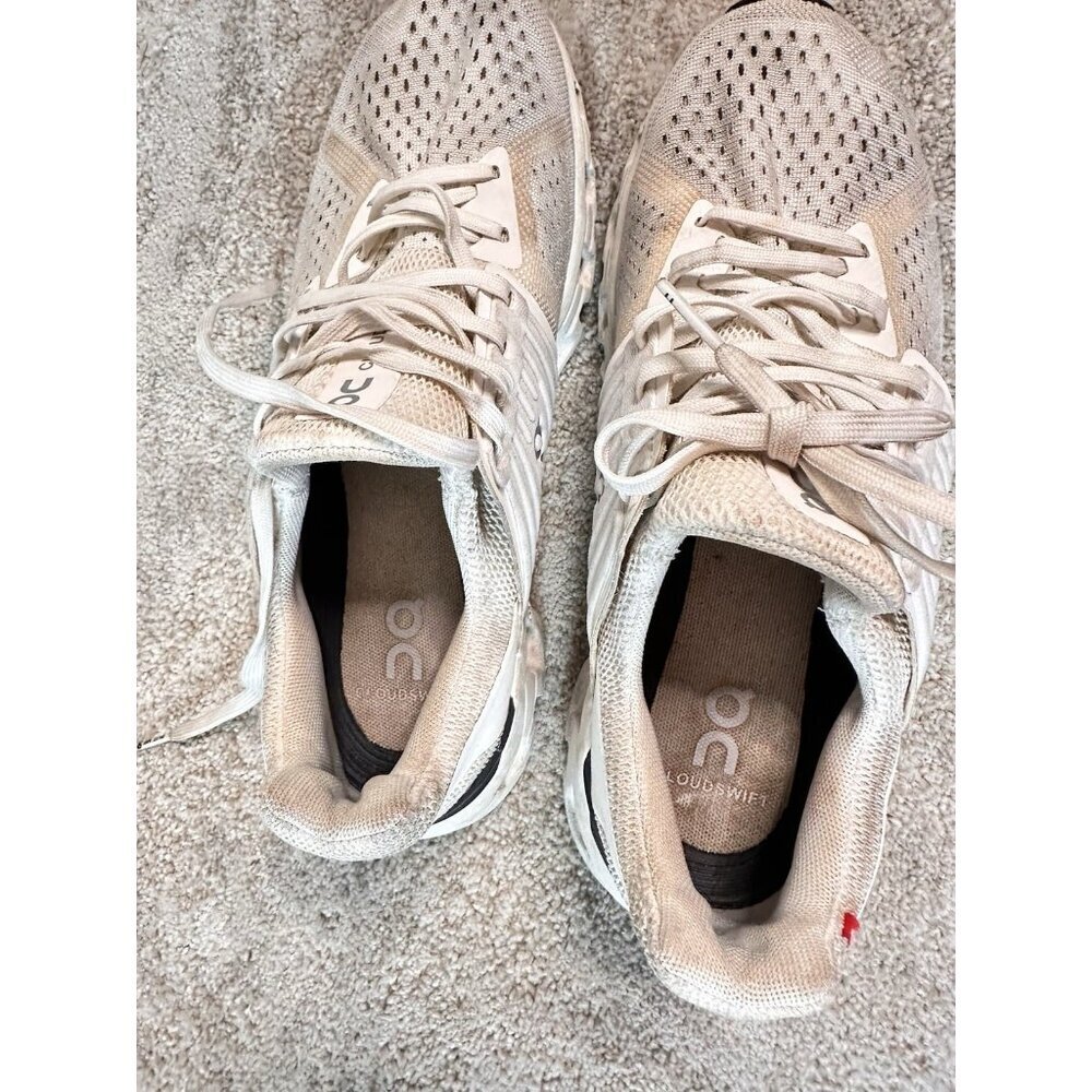 On Running Off White Cloudswift Athletic Running Shoes 41.98923 Womens Size7.5 - Picture 5 of 7